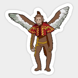 Wizard of Oz Flying Monkey Sticker